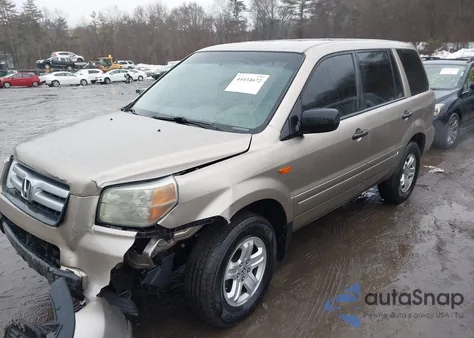 2006 Honda Pilot Lx z USA, uszkodzony, nr VIN 2HKYF181X6H559992
